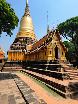 Wat Na Phra Mane Temple: Wat Na Phra Meru is located off the city island in the northern area of Ayutthaya in Tha Wasukri sub-district.Inside : Phra Khantharat in the small vihara