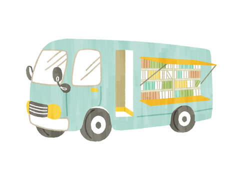 移動図書館車-ガッシュ