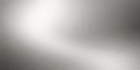 A seamless brushed metal plate texture features a silver stainless steel surface with a shiny metallic pattern and light gray aluminum backdrop design