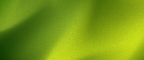 Abstract chartreuse lime green background. Ombre gradient colors. Bright and vibrant electric neon acid light shades. Grunge vector with grainy noise. © Atti