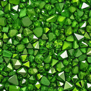 Gemstone olivine green crystal, also known as peridot, chrysolite, forsterite, dunite