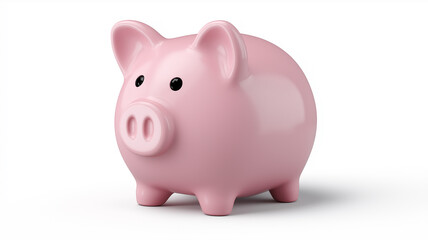 Piggy bank stands proudly, inviting savings and dreams for the future Generative AI