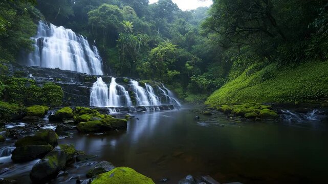 coorg kodagu karnataka stunning waterfalls cascading through lush tropical forest