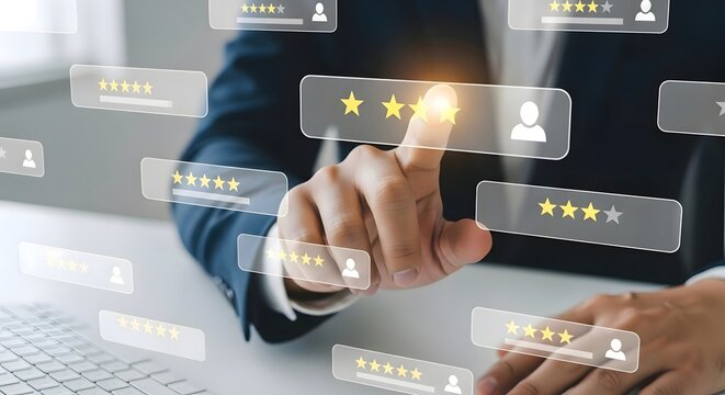 Online reputation management services for business growth and customer satisfaction score rating
