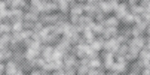 Cloudy transparent seamless bg. Overlay light spots or clouds texture. Gobo effect. Sunlight on the wall or floor. Blurred foliage shade texture. Vector illustration © Kusandra