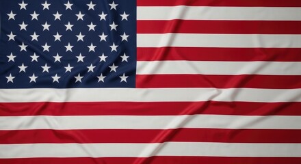 Flag day celebration with the american flag waving high