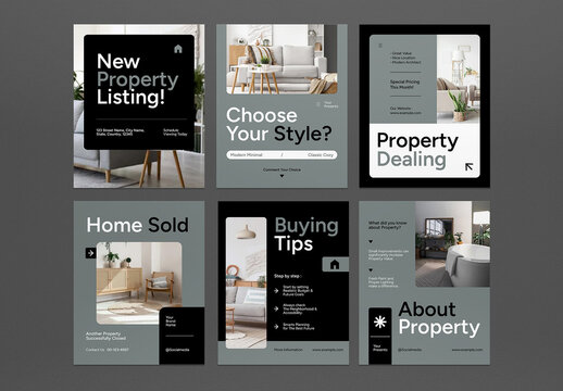 Black And Grey Corporate Business Social Media