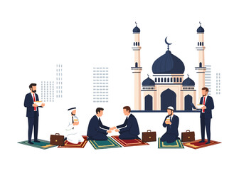 Ramadan iftar celebration with orchestra band playing music © Al Amin Stock