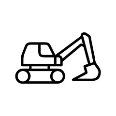 Fototapeta premium yellow crawler mini excavator isolated on white background