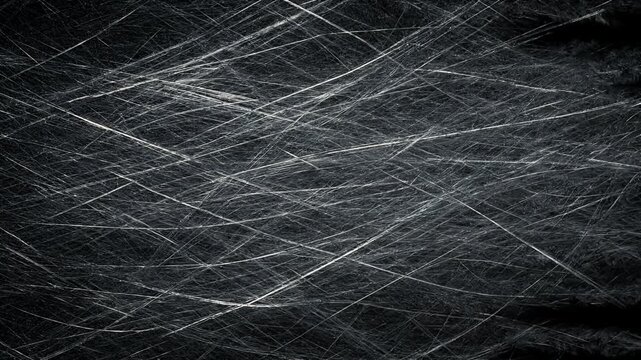 Intricate Abstract Texture Pattern with Dynamic White Lines on Dark Background Perfect for Modern Artistic Design Projects