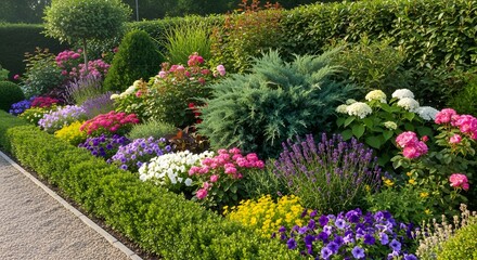 Obraz premium flowers in the garden