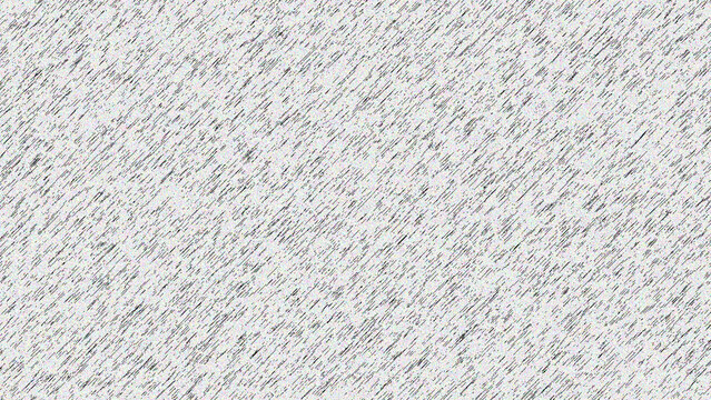 Abstract background with dense, short, diagonal black and white lines creating a textured, almost rainy or static effect