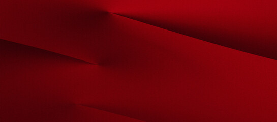 Obraz premium Illustration of a shiny, red maroon premium metal sheet with dynamic, flowing diagonal lines and a smooth texture.