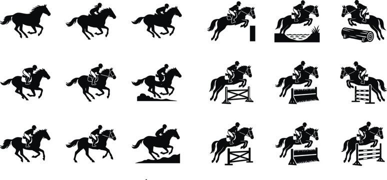 Silouhette Course Obstacle Course Silhouette Images – Browse 1,321 Stock Photos, Vectors ...