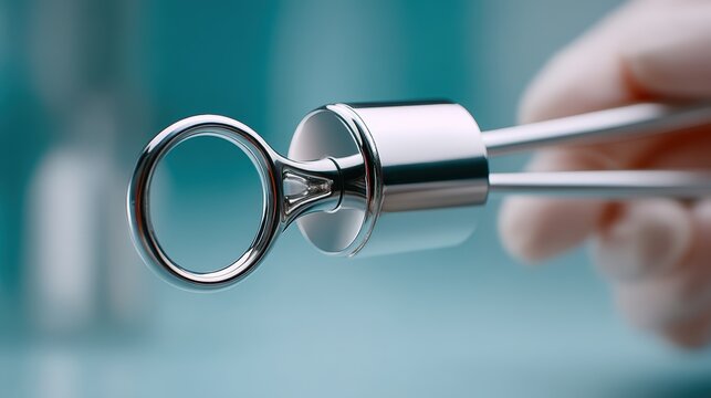 A dynamic commercial shot showcasing a chiropractor using advanced tools like an activator gun, with a clean composition that leaves room for branding or taglines