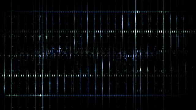 high energy on futuristic glitch overlay effect.