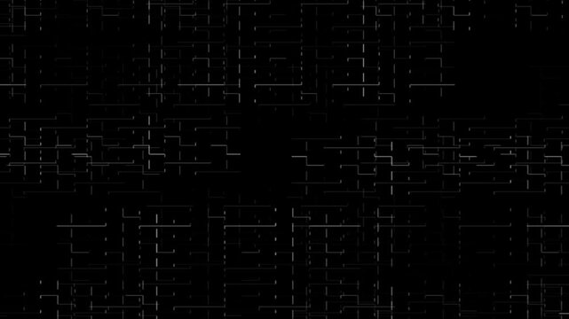 seamless noise effect on glitch VHS overlay