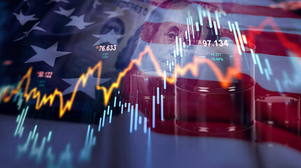 Conflict between the United States and Iran is causing oil prices to rise on the stock market....