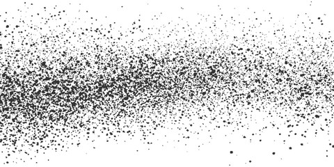 Fototapeta premium Abstract an ethereal and textured, a mesmerizing cloud of speckled elements, artfully scattered across the frame, creating a sense of dynamic contrast and delicate detail.