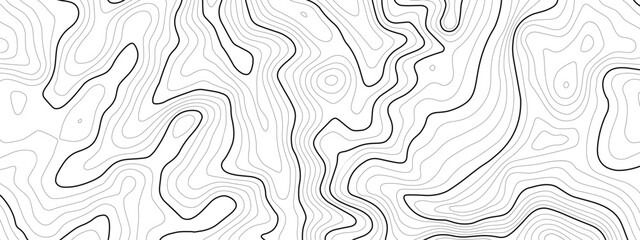 Art area contour backdrop line map abstract marine space depth for drawing white pattern and location hiking. Compass geographic hud ground sea diagram element radar icon topo hologram mountain. © RDVector