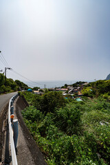 南伊豆町伊浜の街並み