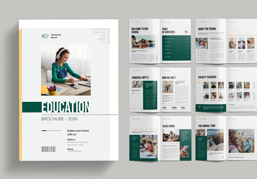 Education Brochure Template