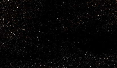 Space star shape sky night background, black starry cosmos abstract pattern dark blue science, textile cosmic galaxy astronomy decoration fantasy wallpaper landscape. © wing-wing