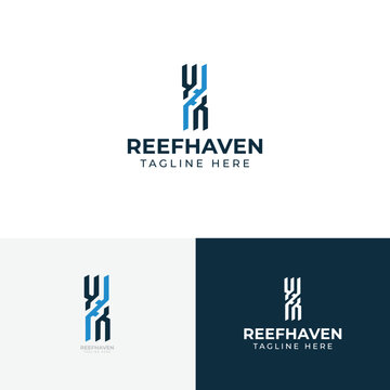 H modern letter logo design