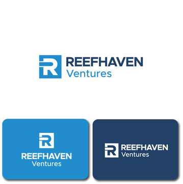 R modern letter logo design