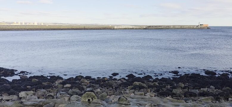 view of the rivera puddle of fresh ocean water