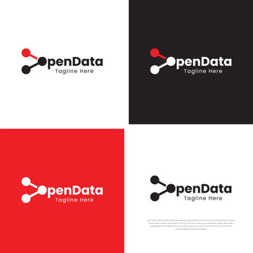 Open Data Logo design