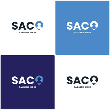 SACO Logo Design, O Letter
