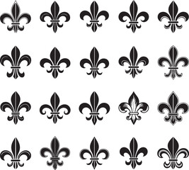 Fleur de lis set © MstHazara