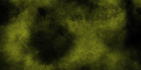 Camouflage seamless pattern. Digital military texture. Print on fabric on clothes. Endless pattern of hexagonal elements. Vector graphics © Bletang