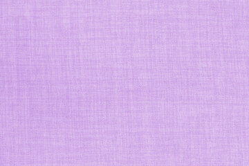 Fototapeta premium Purple pastel color linen fabric cloth texture background, seamless pattern of natural textile.
