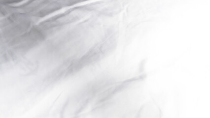 Obraz premium White fabric texture with soft folds and subtle shadows in bright light