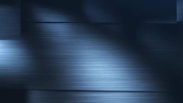 Abstract blue metallic background with smooth gradients and reflections. Ideal for technology, corporate branding, and modern design projects