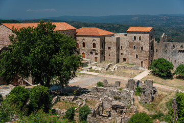 Palace of the Despots Overlooking the Valley, Mystras 