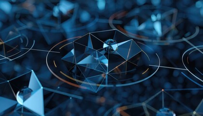 Sharpfocused tokenized loan transactions displayed on a blockchain registry interface with the rest of the darkthemed secure ledger and background data intentionally blurred.