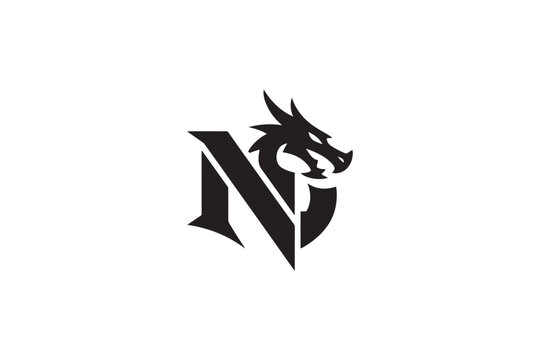 Distinctive 'nd' logo featuring a fierce dragon head and stylized lettering