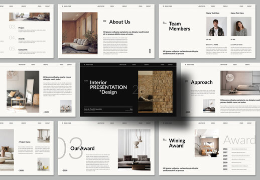 Interior Design Portfolio Presentation