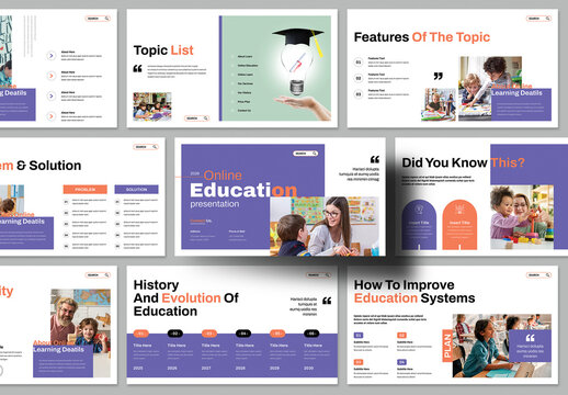 Education Presentation Template