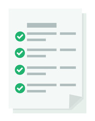 Obraz premium Stack of Documents Illustration
