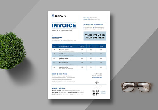 Invoice Template Layout
