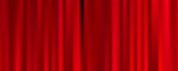 Rich red velvet background with flowing curtain fabric and soft gradient lighting, ideal for elegant stage designs, cinema presentations, or sophisticated product photography backdrops. © Narin
