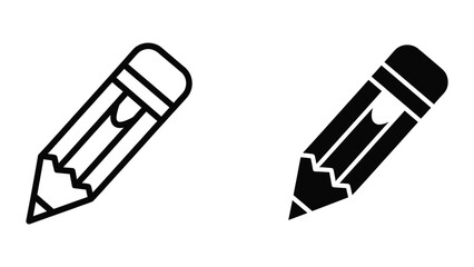 Fototapeta premium Pencil Drawing Icon Symbol Concept Commercial