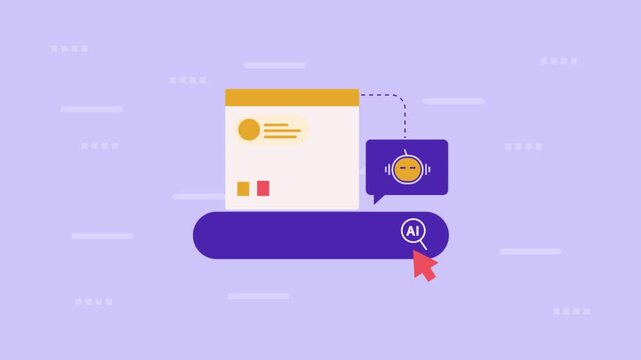 AI analytics platform, intelligent search query to extract structured data and generate visual insights on digital environment.