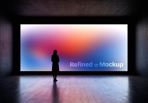 Large Expo Screen Mockup