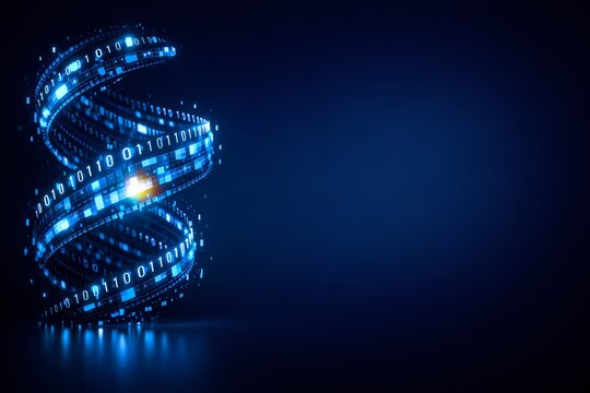 The Binary Data Helix