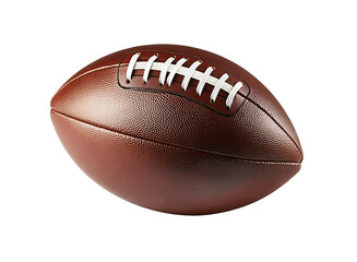 American football isolated on transparent background, professional sports equipment png transparent background